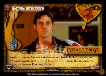 #187 One Man Army