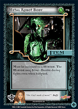 #114 Metal Robot Body